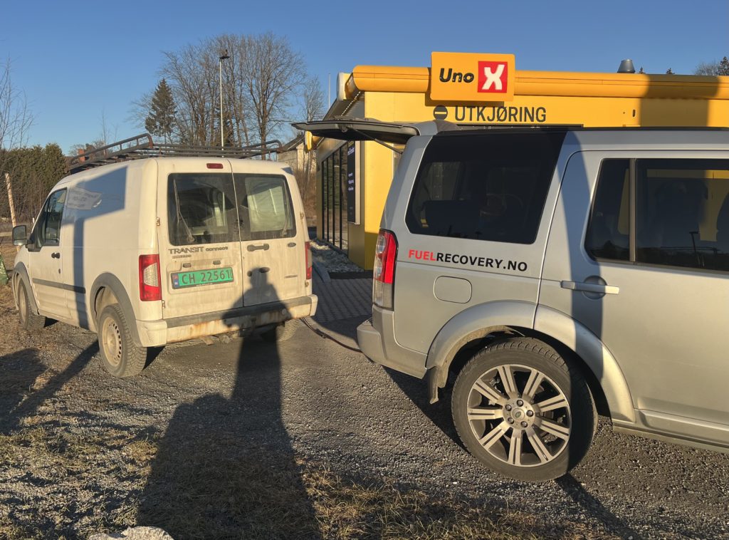 Hvor mye koster det å fylle feil drivstoff?